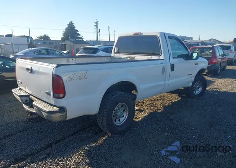2001 Ford F-250 Xl/Xlt из США, поврежденный, VIN 1FTNF21F41EA76103